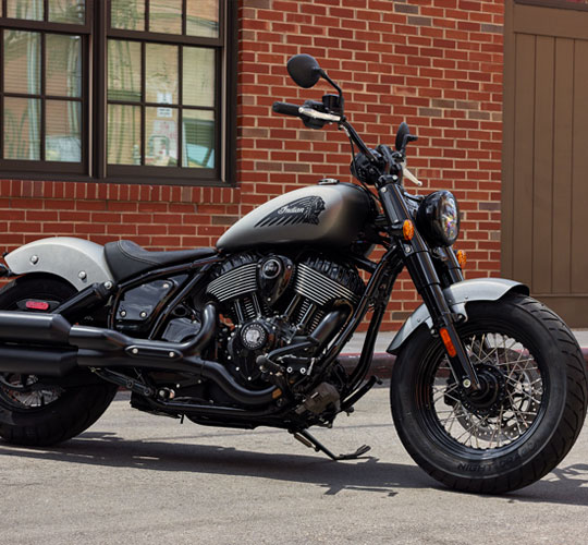 Schwarzes Bobber-Design